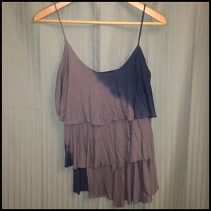 Loose Ombré Spaghetti Strap